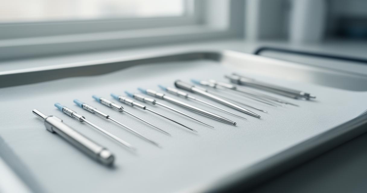 Tout savoir sur les aiguilles médicales : types, calibres et utilisation